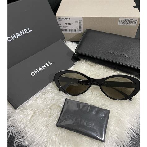 chanel black and beige sunglasses|authentic Chanel sunglasses sale.